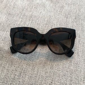 Prada SPR 07Q Round Sunglasses